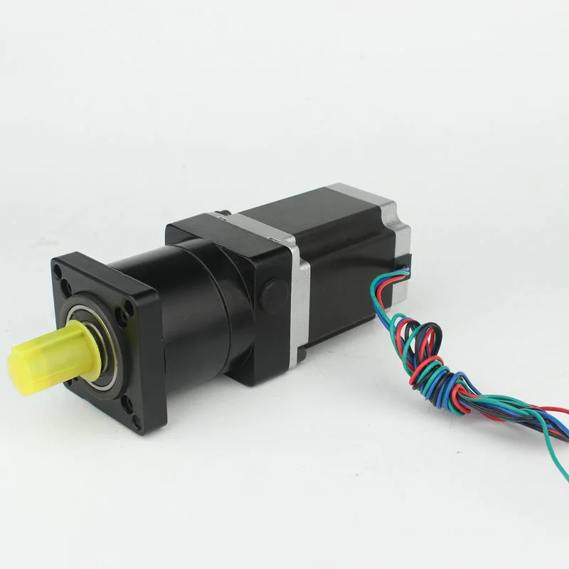 Stepper Motor with Gearbox NEMA 23 1.89n. M Ratio10: 1 Hybrid Stepper Motor with Planetary Gearbox