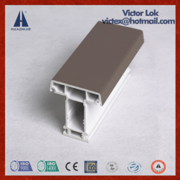 huazhijie Favorites Compare Colorful Co-extruded PVC Window and Door Profiles