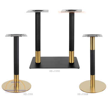 Good Price Wishbone Metal Gold Leg Dining Table