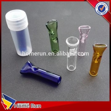 Factory Directly glass tip / glass drip tip / glass cigarette tip