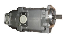 Excavator multiple function hydraulic gear pump