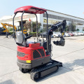 Cheapest price mini digger 1.2ton excavators with CE