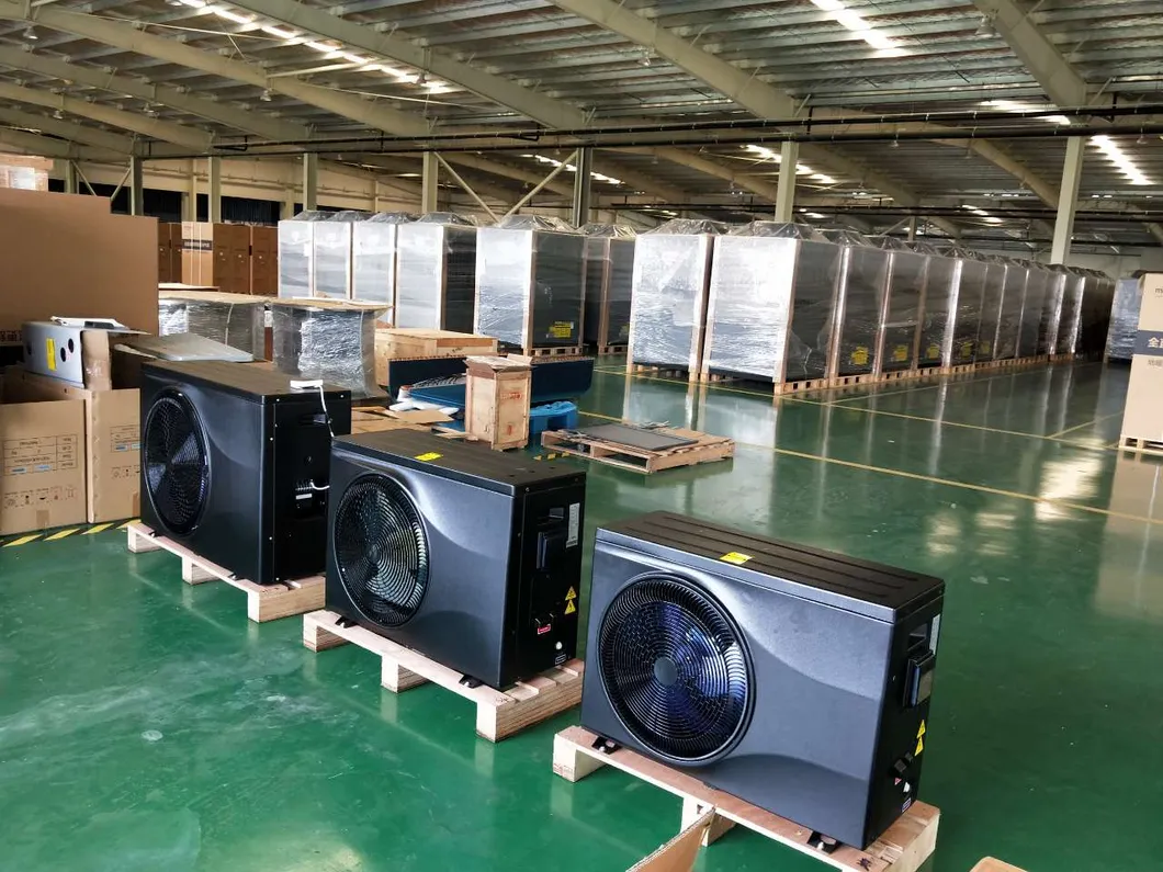 Sunrain Swimming Pool Heat Pump R32 Air to Water DC Inverter 7kw 35kw CE Certificated WiFi Hot Water Heater for Swimming Pool