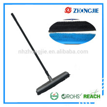 rubber broom brush, industrial broom