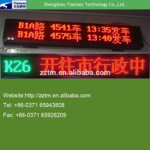 Bus Rolling LED display board(DIP LED) for showing destination and route number