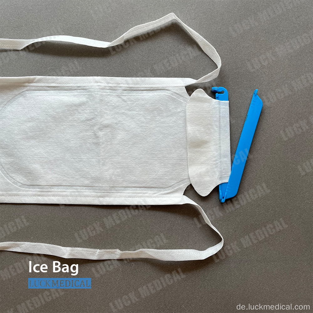 Füllung zu Eisbag zur Verletzungskühlung