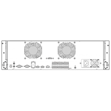 H.265 16HDD 80-kanaals NVR TC-R31680