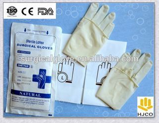 micro textured surgical glove