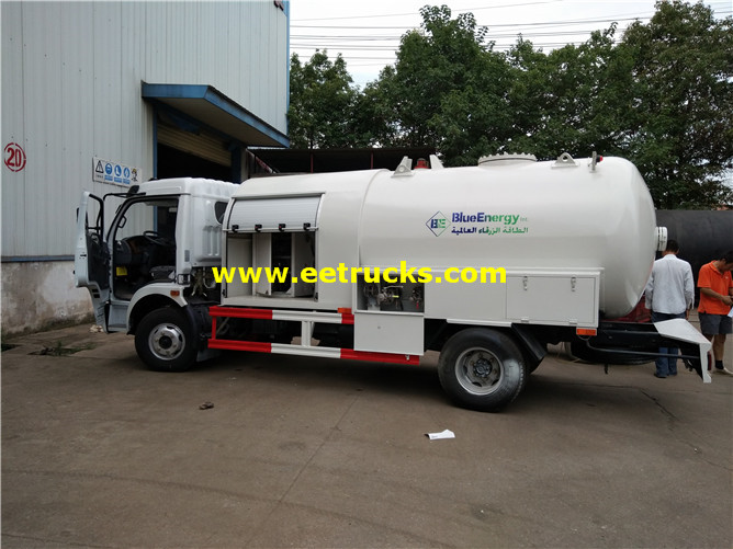 1000 Gallons 2T Propane Dispensing Tanker Trucks