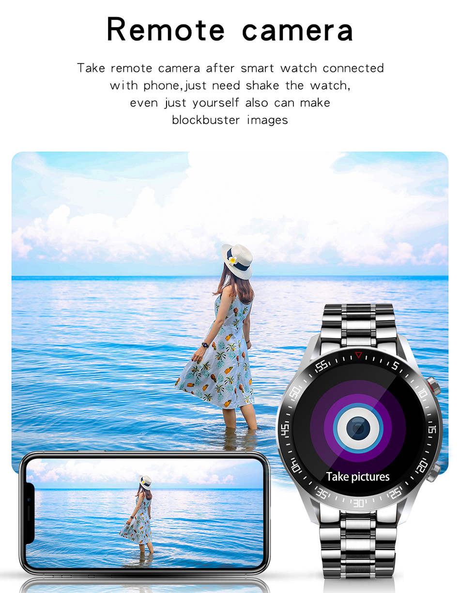 Lige BW0160 New Functional Smart Watches Clock Heart Rate Fitness Waterproof IP68 Smart Watch