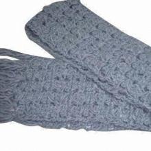 Hand Knitted Scarf, Made of Iceland Yarn