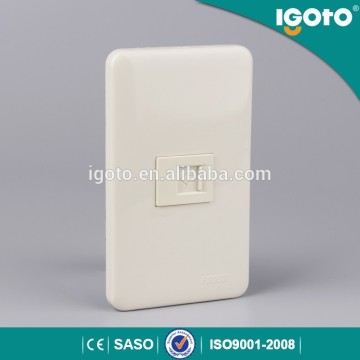 1 gang 4 core data socket US standard tel socket rj11 telephone socket rj45 data socket