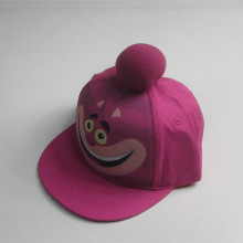 Kinder niedlich Print Polyester flache Bill Cap