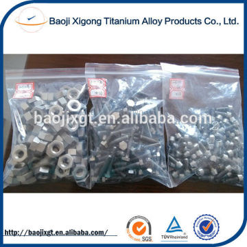 Baoji Xigong titanium bolt and screws
