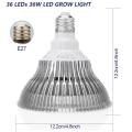 مصباح LED نمو النبات E27 36W
