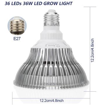 Luz de cultivo LED para planta E27 36W