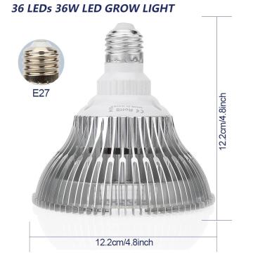 Luz crescente da planta do diodo emissor de luz E27 36W