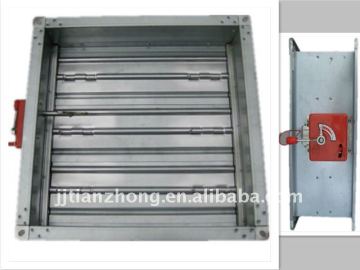 Fire Smoke Steel Rectangular Damper/VCD