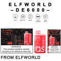 USA Wholesale Elf World 6000Puffs Одноразовый вейп