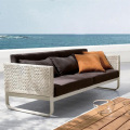 Combinación moderna de sofá balcán al aire libre