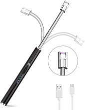 Electric Arc Lighter - Electronic Candle Long Lighter with Flexible Long Neck