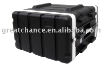 6 Space Rack ABS Flight ATA Road Case with lock
