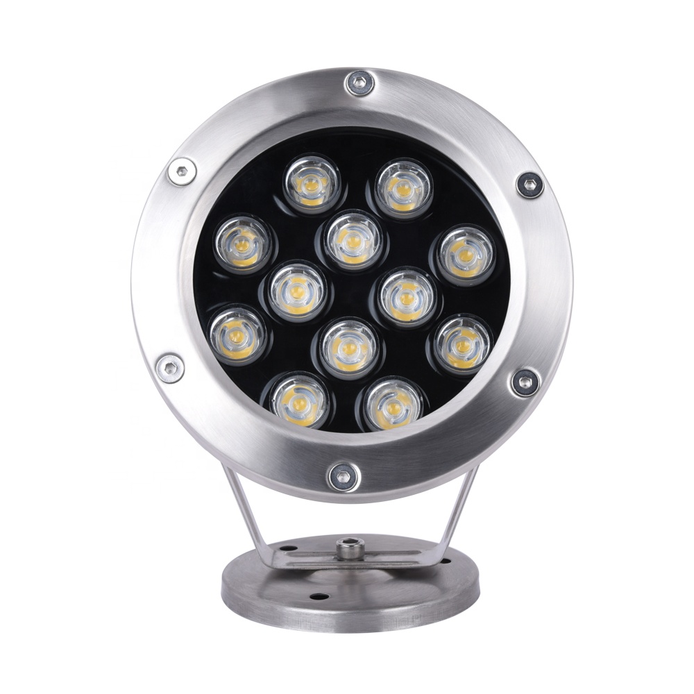 12W IP68 Fuente de estanque de iluminación de LED impermeables
