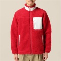 Men's Warm Sherpa Fleece Zipper Jacket for Winter