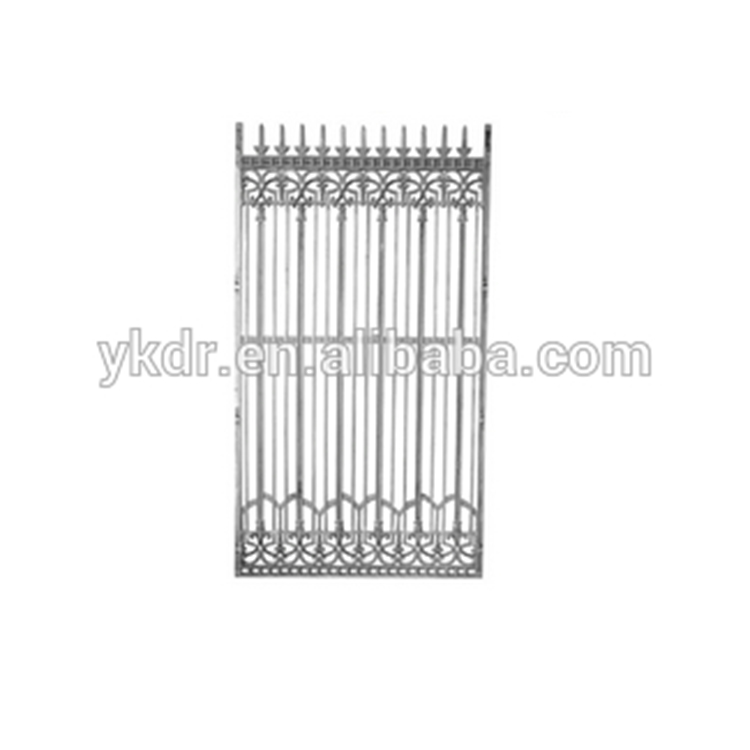 China sand casting decoration of cast aluminum bollard or fence components