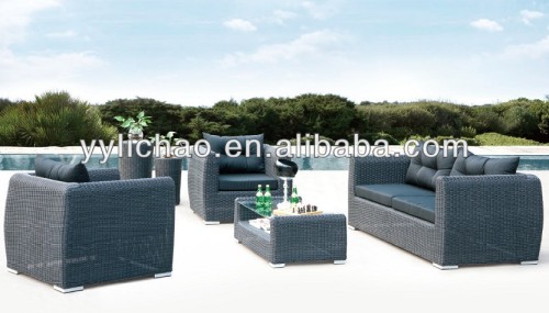 garden rattan wicker furniture sofa set