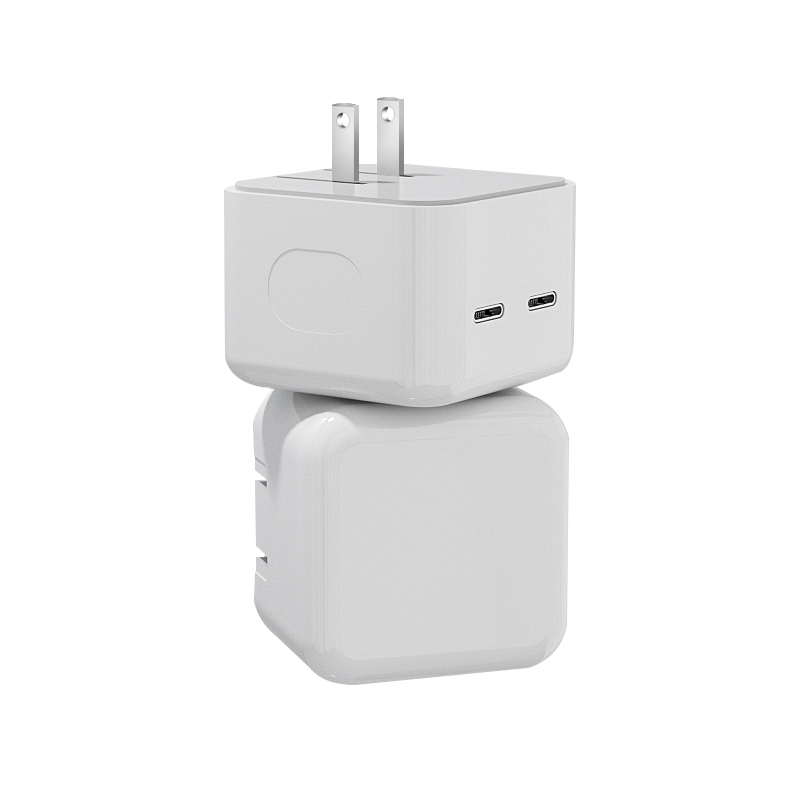 35W GAN Charger Dual Port USB-C Charger