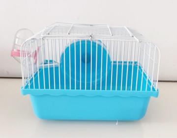 Foldable Wire Mesh Cage for Small Pets: Hamsters, Rabbits, Guinea Pigs, and Hedgehogs