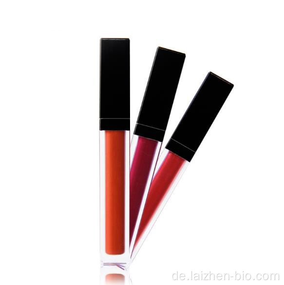 Kundenspezifischer matt flüssiger Lipgloss wasserdichter Lipgloss