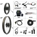 48V 1000W Factory sell directly ebike DIY kit cheap rear wheel electric bike kit