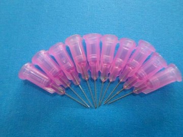 plastic syringe needle/screw plastic tip