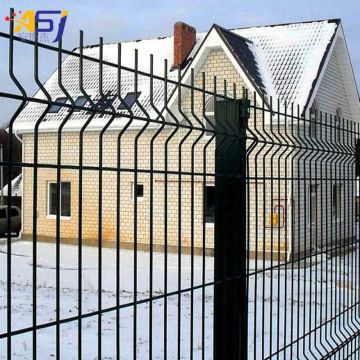 triangle bending fences galvanized and pvc coated fence