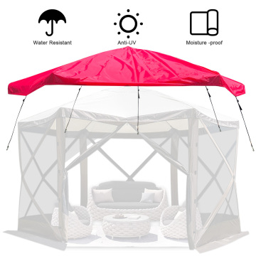 Waterproof Screen House Tent Cover for Gazebo Canopy