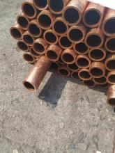 Copper pipe for geothermal heating