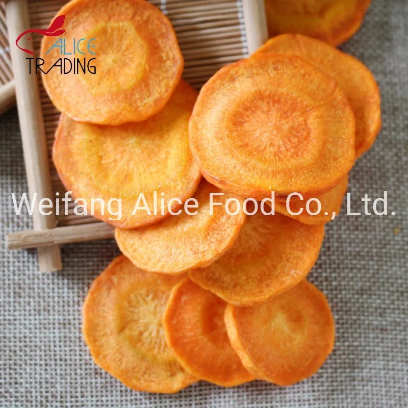 Healthy Food Vegetables Manufacturer Fried Vegetable Supplier Export Standard Fried Carrot