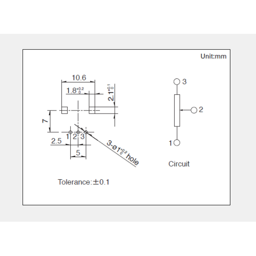 Drehpotentiometer der Serie RK09K