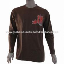 Cotton men's long sleeves apparel