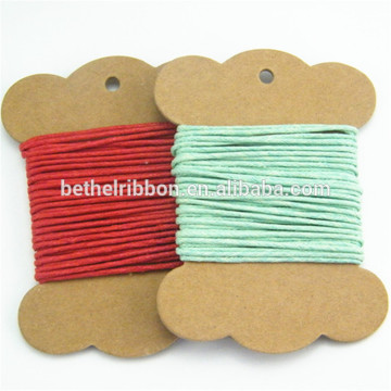 Durable new coming high quality stretch hemp rope ribbon