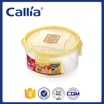 Hot Selling Round Plastic Microwave Lunch case