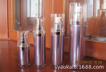 cylinder-shaped lotion bottle