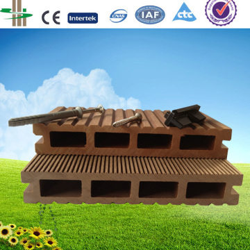 extruded plastic composite decking