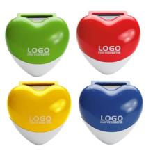 Heart shaped plastic pedometer,step counter