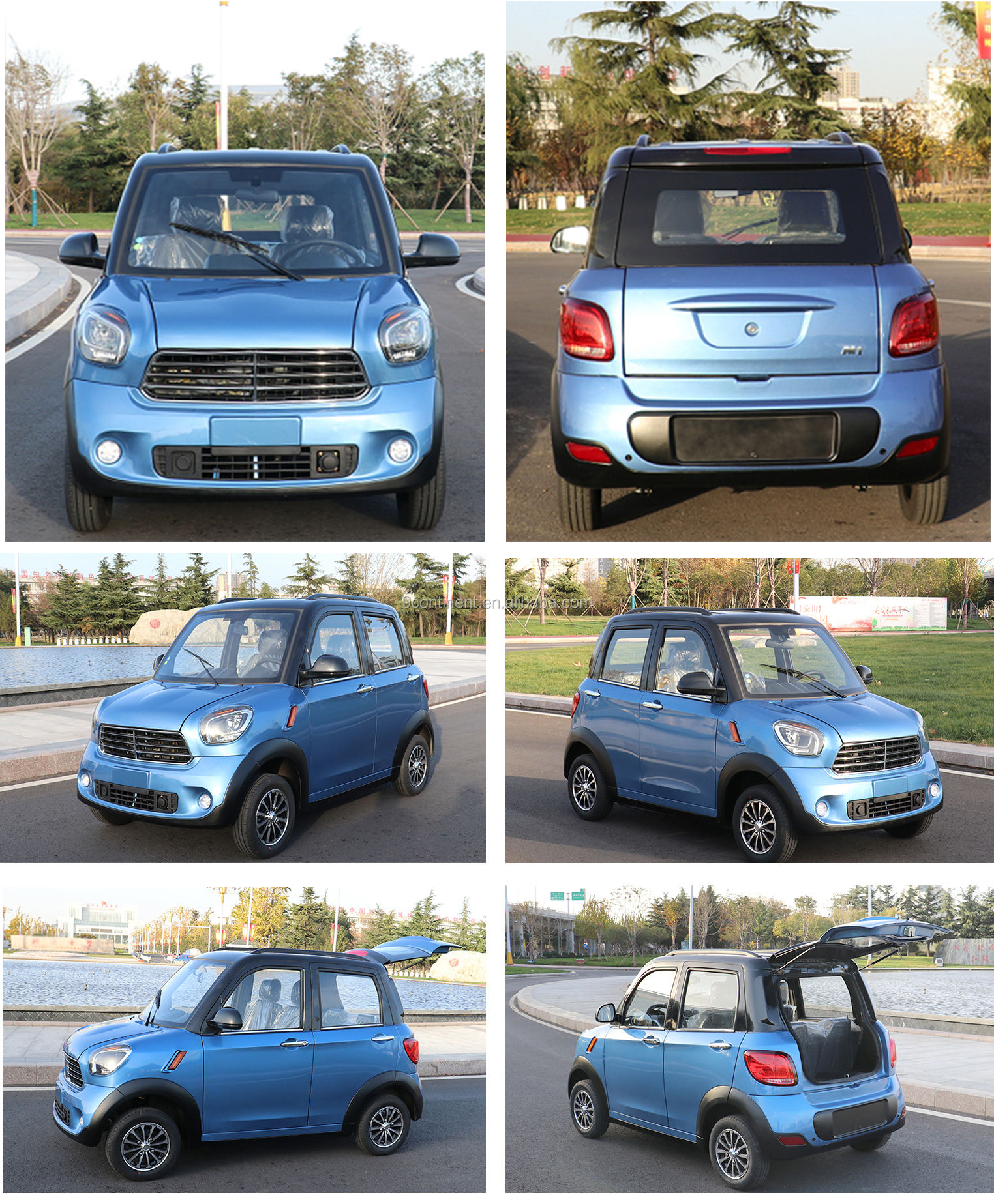 Electric Cars Mini Car Chinese 60V 2000W 4 Four Wheel Adult Cheap Vehicles Made In China Vehicle Mini Ev Car