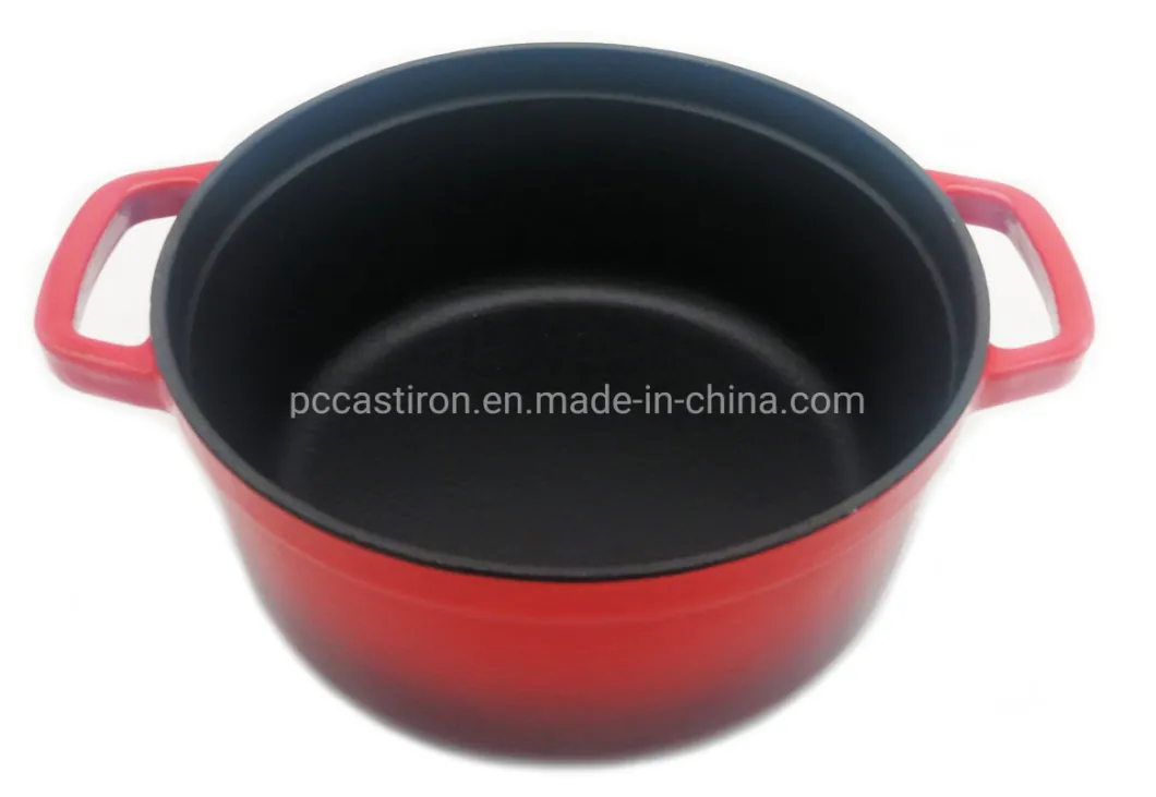 5qt Enamel Cast Iron Dutch Oven BSCI Approved Supplier