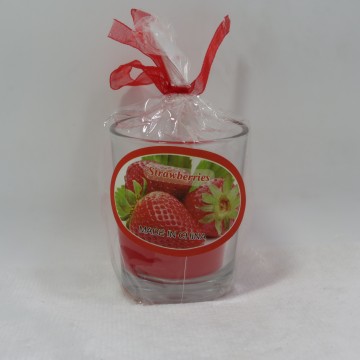 Wholesale scent Alentine's jar day candle Verres bougie