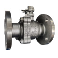 casting & forged titanium flange floating ball valve